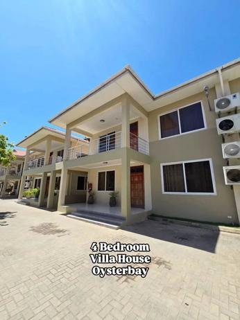 Villa ya vyumba vinne inapangishwa Oysterbay, Dar Es Salaam