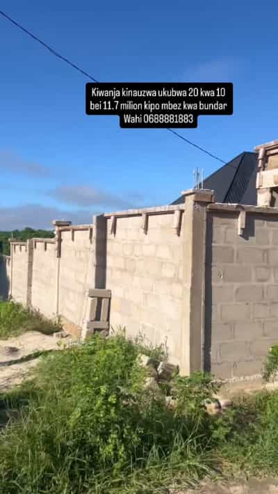 Plot for sale in Mbezi kwa Bundar, Dar Es Salaam sqm 200