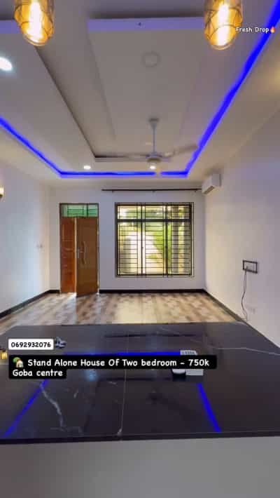 Nyumba ya vyumba viwili inapangishwa Goba Centre, Dar Es Salaam