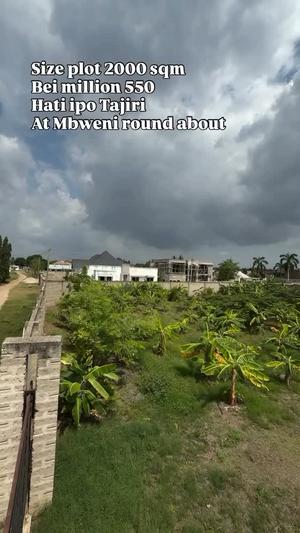 Residential Plot for Sale in Mbweni Round About, Dar Es Salaam (2000 sqm) Residential Plot for Sale in Mbweni Round About, Dar Es Salaam (2000 sqm)