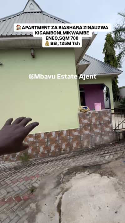 Apartment ya vyumba viwili inauzwa Mikwambe, Kigamboni, Dar Es Salaam