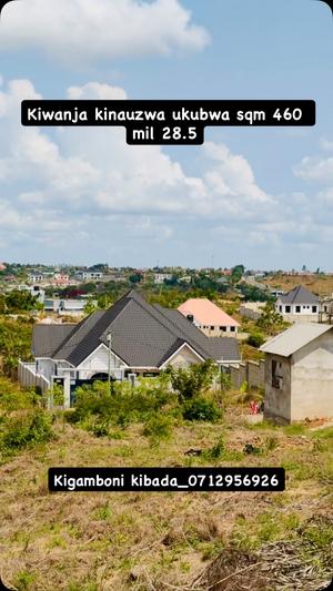 Plot for sale in Kibada Block 4, Dar Es Salaam sqm 460 Plot for sale in Kibada Block 4, Dar Es Salaam sqm 460