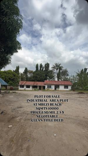 Kiwanja kwa matumizi ya viwanda Mbezi Beach, Dar Es Salaam sqm 10000