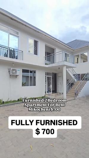 Apartment ya vyumba viwili inapangishwa Mikocheni, Dar Es Salaam
