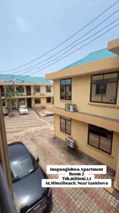Apartment ya vyumba viwili inapangishwa Mbezi Beach, Dar Es Salaam