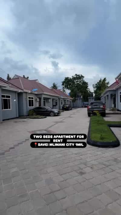 Apartment ya vyumba viwili inapangishwa Savei Mlimani City, Dar Es Salaam