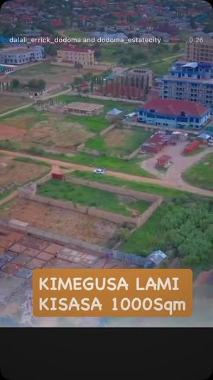 Kiwanja kinauzwa Kisasa, Dodoma sqm 1018
