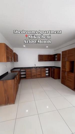 3 Bedrooms Apartment for Rent in Mikocheni, Dar Es Salaam