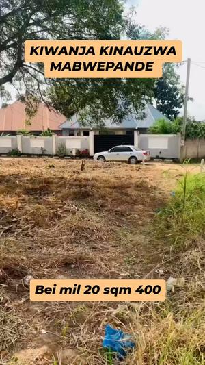 Residential Plot for Sale in Bunju Mapinga, Dar Es Salaam (400 sqm) Residential Plot for Sale in Bunju Mapinga, Dar Es Salaam (400 sqm)
