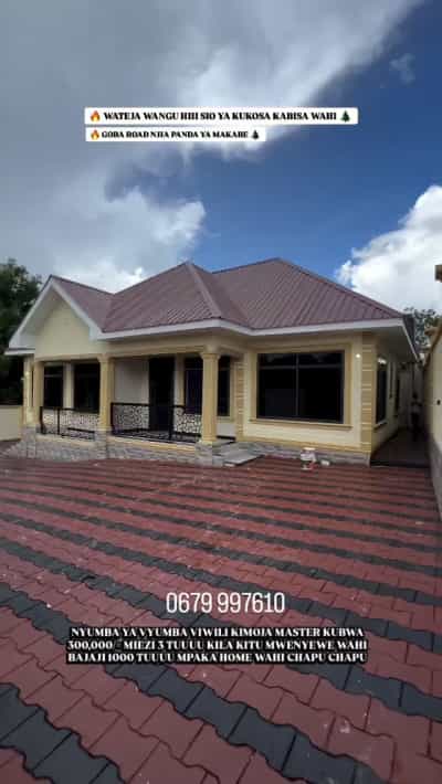 Nyumba ya vyumba viwili inapangishwa Goba Road, Dar Es Salaam Nyumba ya vyumba viwili inapangishwa Goba Road, Dar Es Salaam