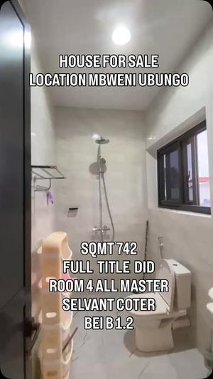 Nyumba ya vyumba vinne inauzwa Mbweni Ubungo, Dar Es Salaam (742 sqm) Nyumba ya vyumba vinne inauzwa Mbweni Ubungo, Dar Es Salaam (742 sqm)