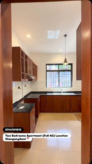 Nyumba/Apartment ya vyumba viwili inapangishwa Changanyikeni, Dar Es Salaam