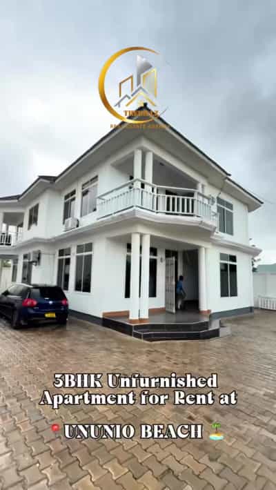 Apartment ya vyumba vitatu inapangishwa Ununio Beach, Dar Es Salaam