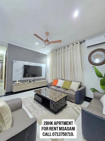 2 Bedrooms Furnished Apartment for Rent in Msasani Beach, Dar Es Salaam