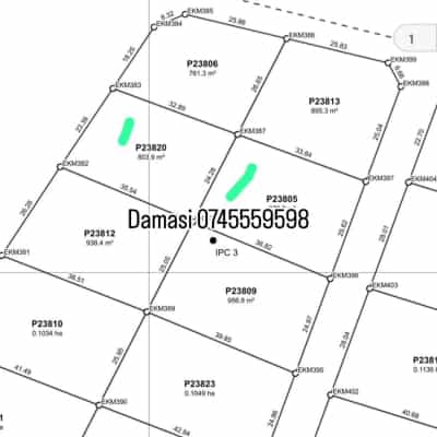 Kiwanja kinauzwa Madale, Dar Es Salaam (850 sqm) Kiwanja kinauzwa Madale, Dar Es Salaam (850 sqm)