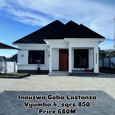 Nyumba ya vyumba vinne inauzwa Goba Lastanza, Dar Es Salaam (850 sqm) Nyumba ya vyumba vinne inauzwa Goba Lastanza, Dar Es Salaam (850 sqm)