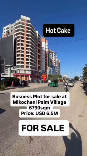Residential Plot for Sale in Mikocheni, Dar Es Salaam (6790 sqm)