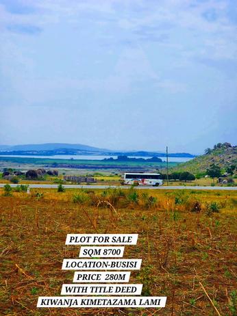 Kiwanja kinauzwa Busisi - Daraja la Magufuli, Mwanza (8700 sqm)