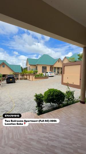 Apartment ya vyumba viwili inapangishwa Goba Njia Nne Mageti, Dar Es Salaam Apartment ya vyumba viwili inapangishwa Goba Njia Nne Mageti, Dar Es Salaam
