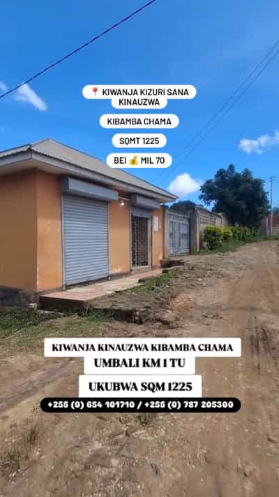 Kiwanja kinauzwa Kibamba Chama, Dar Es Salaam (1225 sqm)