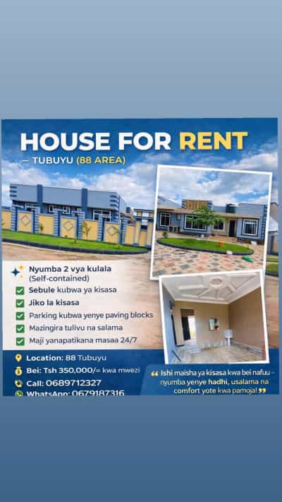 2 Bedrooms House for Rent in Salama, Mara