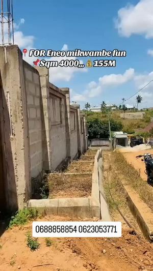 Residential Plot for Sale in Kigamboni Mikwambe Fun City, Dar Es Salaam (4000 sqm) Residential Plot for Sale in Kigamboni Mikwambe Fun City, Dar Es Salaam (4000 sqm)