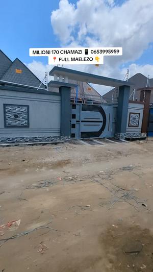 Nyumba ya vyumba vinne inauzwa Mbagala Chamazi, Magengeni, Dar Es Salaam (600 sqm)