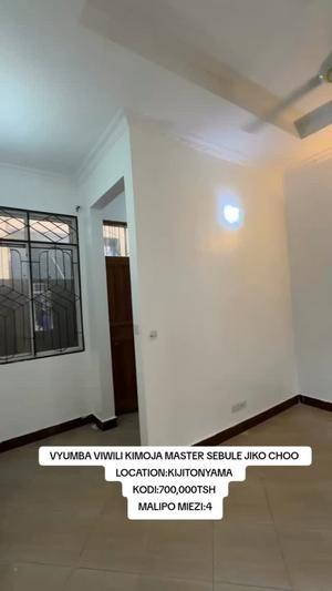 Nyumba ya vyumba viwili inapangishwa Kijitonyama, Dar Es Salaam