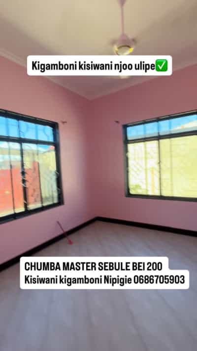 1 Bedroom House for Rent in Kisiwani, Dar Es Salaam