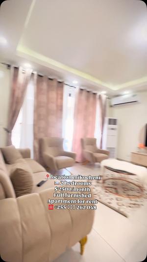 2 Bedrooms Furnished Apartment for Rent in Mikocheni Palm Village, Dar Es Salaam