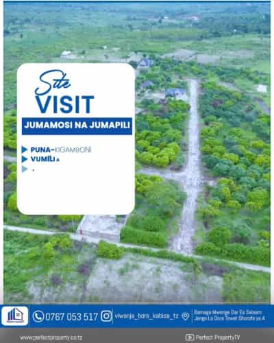 Plots for sale in Kigamboni, Dar Es Salaam