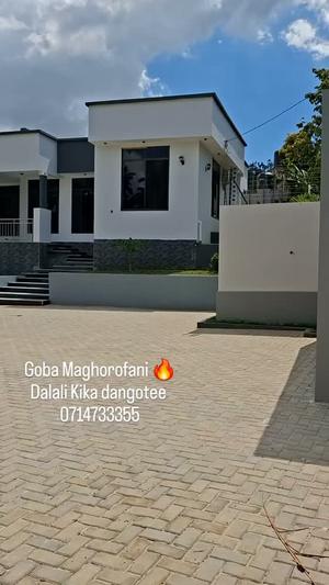 Nyumba ya vyumba vitatu inauzwa Goba Maghorofani, Dar Es Salaam (1000 sqm) Nyumba ya vyumba vitatu inauzwa Goba Maghorofani, Dar Es Salaam (1000 sqm)