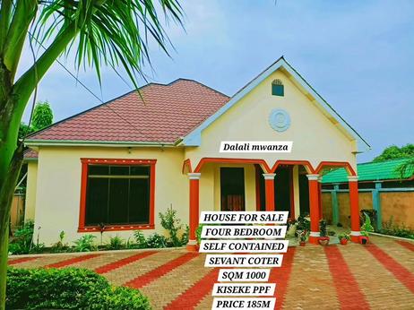 4 Bedrooms House for Sale in Kiseke, Mwanza (1000 sqm)