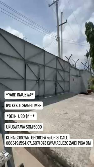 Warehouse for Sale in Keko Chang'ombe, Dar Es Salaam (5000 sqm) Warehouse for Sale in Keko Chang'ombe, Dar Es Salaam (5000 sqm)