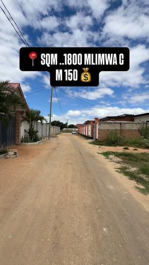 Kiwanja kinauzwa Mlimwa C, Dodoma sqm 1800