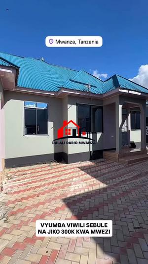 Nyumba ya vyumba viwili inapangishwa Mwanza