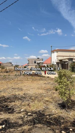 Plot for sale in Ilazo, Dodoma sqm 450 Plot for sale in Ilazo, Dodoma sqm 450