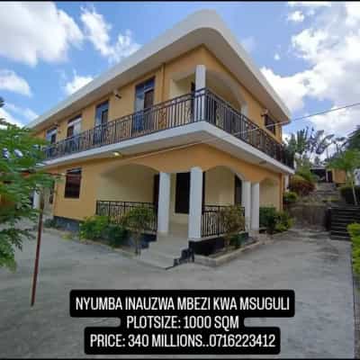 Nyumba ya vyumba 6 inauzwa Mbezi kwa Msuguri, Dar Es Salaam (1000 sqm) Nyumba ya vyumba 6 inauzwa Mbezi kwa Msuguri, Dar Es Salaam (1000 sqm)
