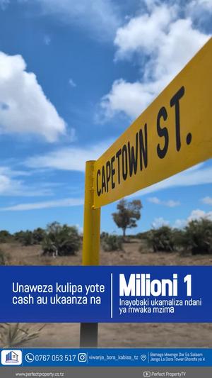 Viwanja vinauzwa Kigamboni Kimbiji, Dar Es Salaam sqm 500 Viwanja vinauzwa Kigamboni Kimbiji, Dar Es Salaam sqm 500
