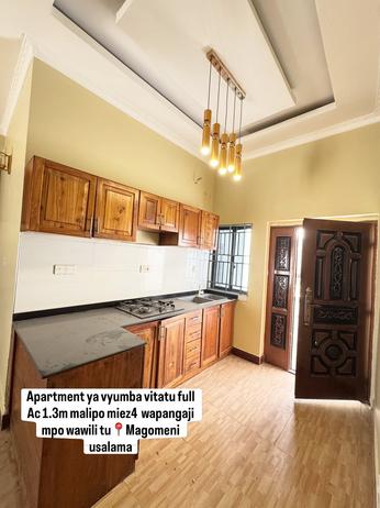 Apartment ya vyumba vitatu inapangishwa Magomeni Usalama, Dar Es Salaam