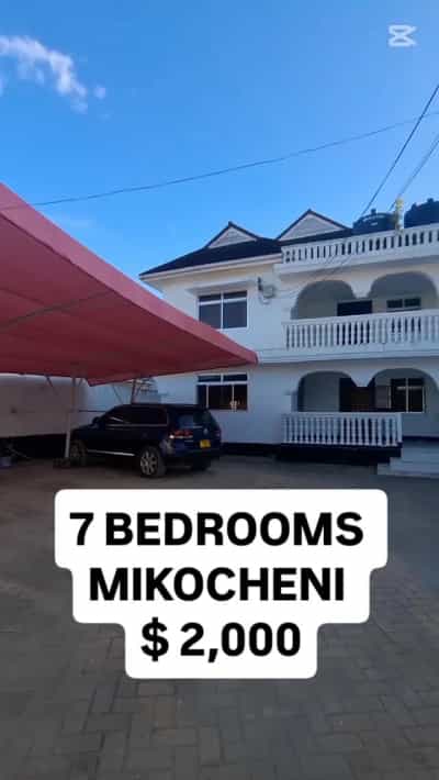 Nyumba ya vyumba 7 inapangishwa Mikocheni, Dar Es Salaam