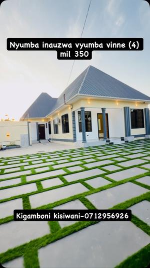 Nyumba ya vyumba vinne inauzwa Kisiwani, Dar Es Salaam (400 sqm) Nyumba ya vyumba vinne inauzwa Kisiwani, Dar Es Salaam (400 sqm)