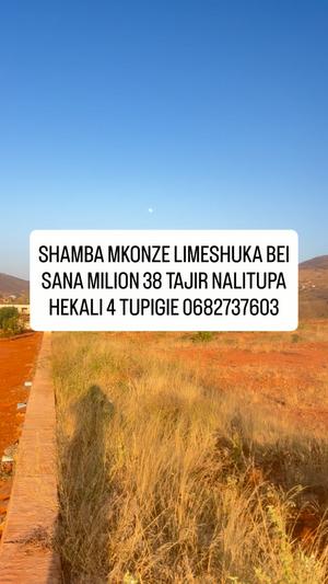 Shamba linauzwa Mkonze, Dodoma (4 acre) Shamba linauzwa Mkonze, Dodoma (4 acre)