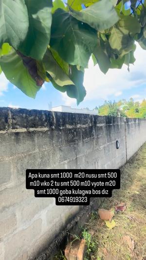 Residential Plot for Sale in Goba Kulagwa, Dar Es Salaam (1000 sqm)