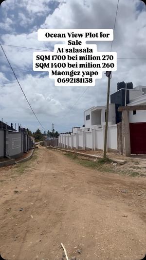 Kiwanja kinauzwa Salasala, Dar Es Salaam (1700 sqm) Kiwanja kinauzwa Salasala, Dar Es Salaam (1700 sqm)