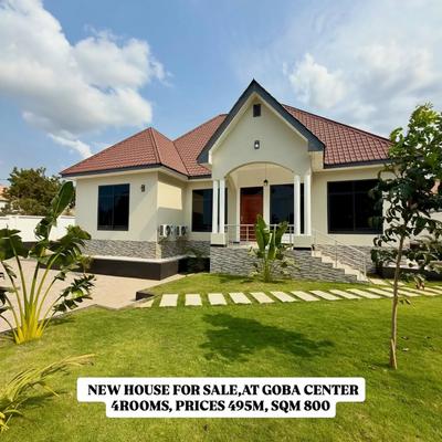 Nyumba ya vyumba vinne inauzwa Goba Center, Dar Es Salaam (800 sqm) Nyumba ya vyumba vinne inauzwa Goba Center, Dar Es Salaam (800 sqm)