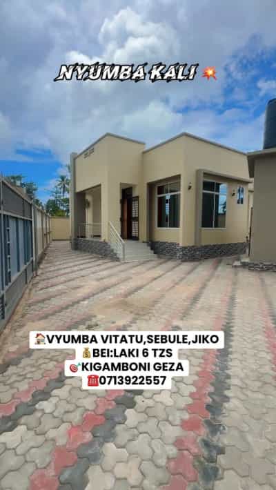 Nyumba ya vyumba vitatu inapangishwa Kigamboni Geza, Dar Es Salaam