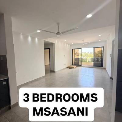 Nyumba ya vyumba vitatu inapangishwa Msasani, Dar Es Salaam