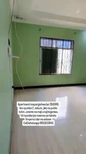 Apartment ya vyumba viwili inapangishwa Tabata Kinyerezi, Dar Es Salaam Apartment ya vyumba viwili inapangishwa Tabata Kinyerezi, Dar Es Salaam