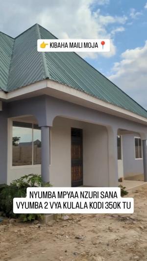 Nyumba ya vyumba viwili inapangishwa Kibaha Maili Moja, Pwani